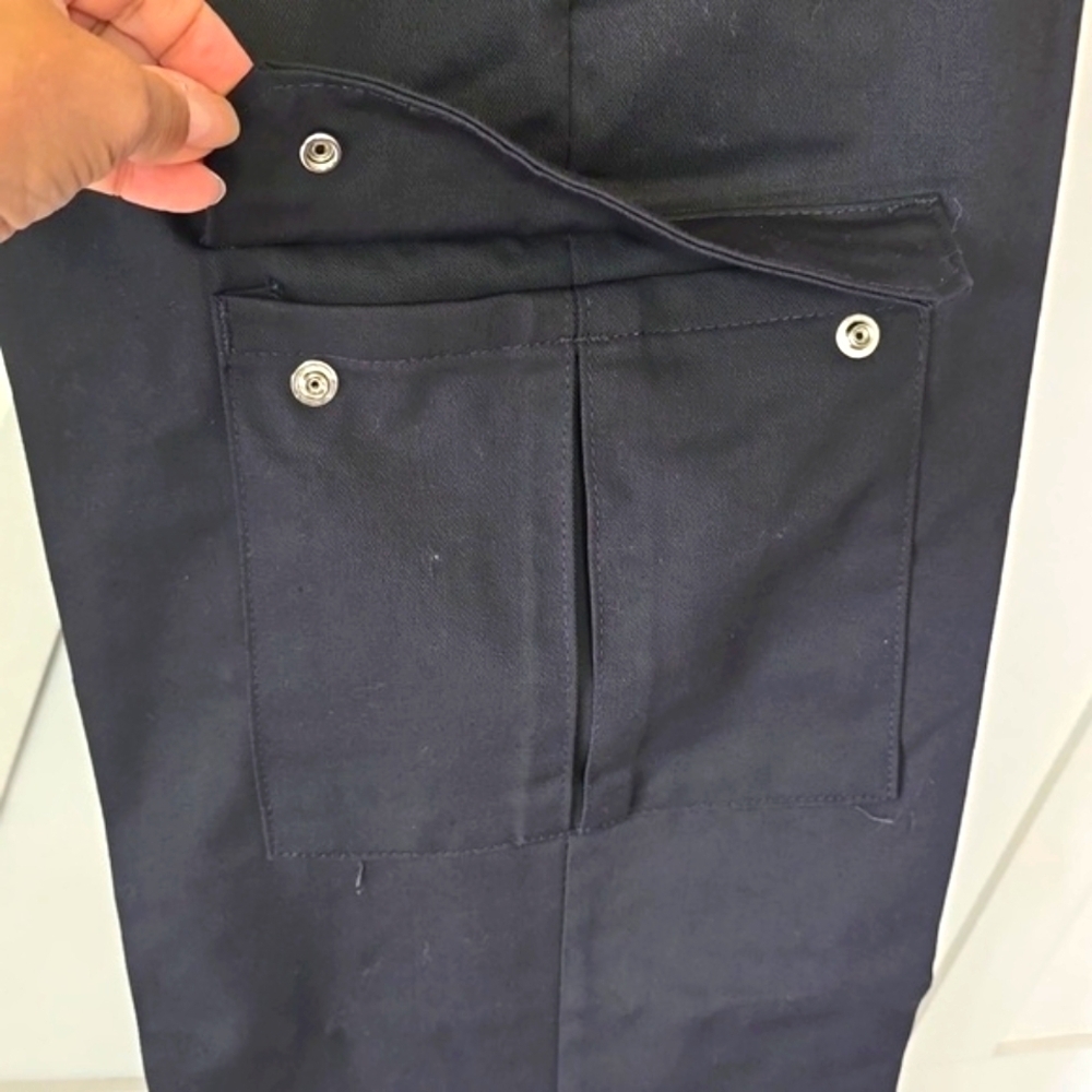 RED KAP Women's Industrial Cargo Work Pant - Black - Picture 9 of 12